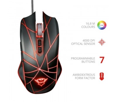 Мышь Trust GXT160 TURE BLACK