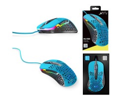 Мышь игровая Xtrfy M4 RGB, Miami Blue