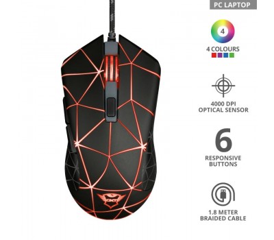 Мышь GXT133 LOCX MOUSE BLACK