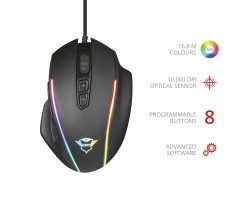 Мышь Trust GXT165 CELOX RGB BLACK