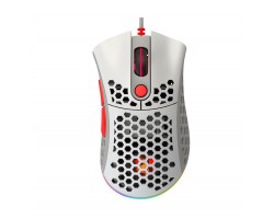 Мышь игровая 2E Gaming HyperSpeed Lite, RGB Retro white