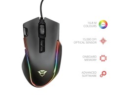 Мышь Trust GXT188 LABAN RGB BLACK