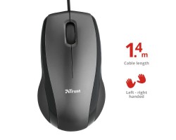 Мышь Trust CARVE OPTICAL MOUSE BLACK