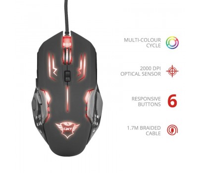 Мышь Trust GXT108 RAVA BLACK