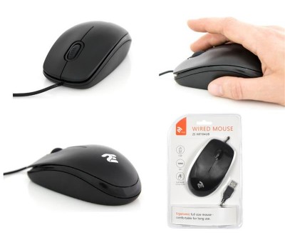 Мышь 2E MF104 USB Black