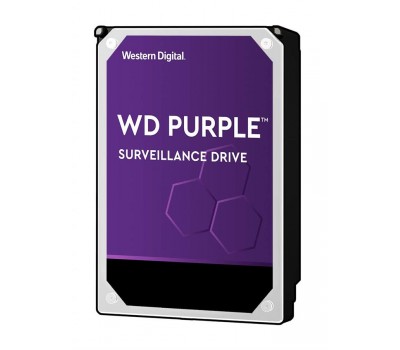 Жесткий диск WD 3.5" SATA 3.0 6TB 5400 64MB Purple Surveillance