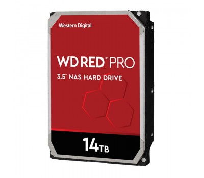 Жесткий диск WD 3.5" SATA 3.0 14TB 7200 512MB Red Pro NAS
