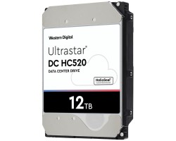 Жесткий диск WD Ultrastar 3.5" SAS 3.0 12TB 7200 256MB DC HC520 (HUH721212AL5204)