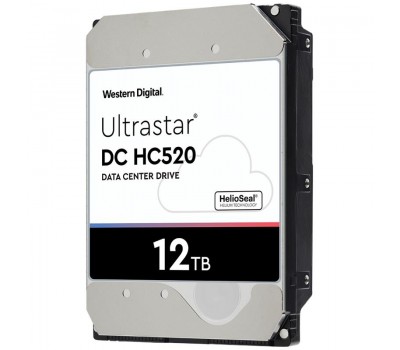 Жесткий диск WD Ultrastar 3.5" SAS 3.0 12TB 7200 256MB DC HC520 (HUH721212AL5204)