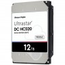 Жесткий диск WD Ultrastar 3.5" SAS 3.0 12TB 7200 256MB DC HC520 (HUH721212AL5204)