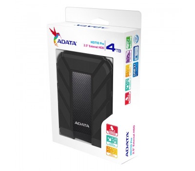 Жесткий диск ADATA 2.5" USB 3.1 4TB HD710 Pro защита IP68 Black