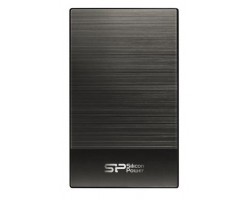 Жесткий диск Silicon Power 2.5" USB 3.2 2TB Diamond D05 Metal Iron Gray
