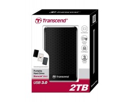 Жесткий диск Transcend StoreJet 2.5" USB 3.1 2TB StoreJet 25A3 Black