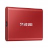 Портативный SSD 500GB USB 3.2 Gen 2 Samsung T7 Red