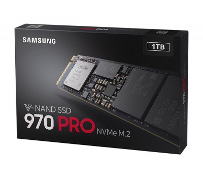 Твердотельный накопитель SSD M.2 Samsung 1TB 970 PRO NVMe PCIe 3.0 4x 2280 2-bit MLC