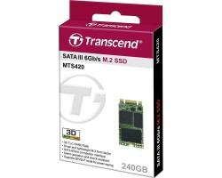 Твердотельный накопитель SSD M.2 Transcend MTS420 240GB 2242 SATA 3D TLC