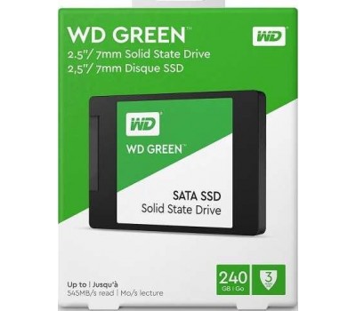 Твердотельный накопитель SSD 2.5" WD Green 240GB SATA TLC