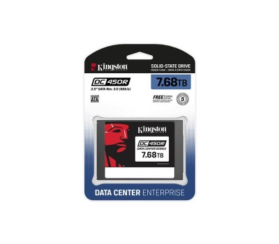 Твердотельный накопитель SSD 2.5" Kingston DC450R 7.6TB SATA 3D TLC