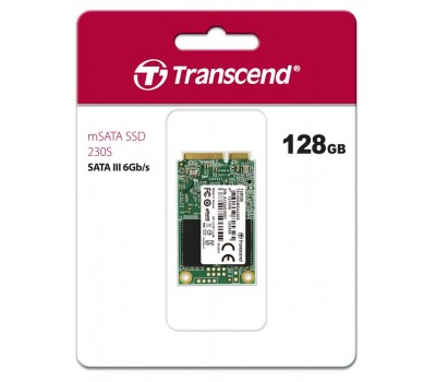Твердотельный накопитель SSD mSATA Transcend 230S 128GB 3D TLC