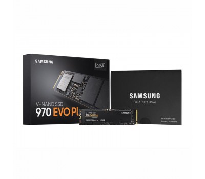 Твердотельный накопитель SSD M.2 Samsung 250GB 970 EVO NVMe PCIe 3.0 4x 2280 3-bit MLC