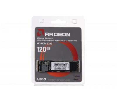 Твердотельный накопитель SSD M.2 AMD Radeon R5 120GB NVMe PCIe 3.0 x4 2280 3D TLC