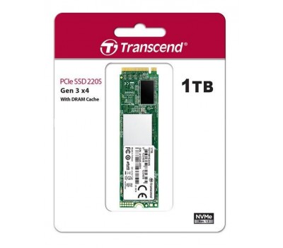 Твердотельный накопитель SSD M.2 Transcend 1TB 220S NVMe PCIe 3.0 4x 2280