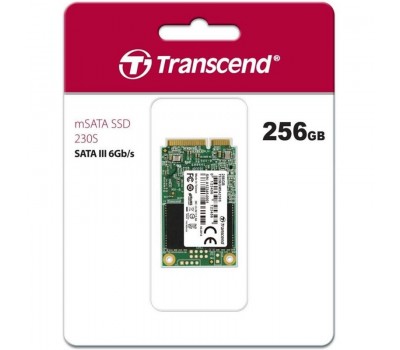 Твердотельный накопитель SSD mSATA Transcend 230S 256GB 3D TLC