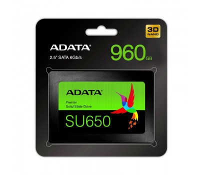 Твердотельный накопитель SSD ADATA SATA 2.5" 960GB SU650 3D TLC