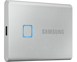 Портативный SSD 2TB USB 3.1 Gen 2 Samsung T7 Touch Silver