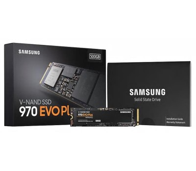 Твердотельный накопитель SSD M.2 Samsung 500GB 970 EVO NVMe PCIe 3.0 4x 2280 3-bit MLC