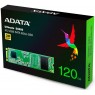 Твердотельный накопитель SSD ADATA SATA M.2 120GB SU650 2280 3D TLC