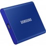 Портативный SSD 2TB USB 3.2 Gen 2 Samsung T7 Indigo Blue