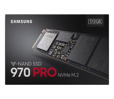 Твердотельный накопитель SSD M.2 Samsung 512GB 970 PRO NVMe PCIe 3.0 4x 2280 2-bit MLC