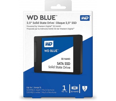 Твердотельный накопитель SSD 2.5" WD Blue 1TB SATA TLC<br />