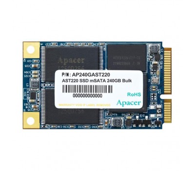 Твердотельный накопитель SSD Apacer mSATA 240GB 3D TLC