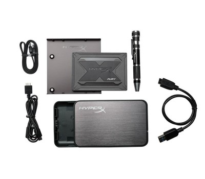 Твердотельный накопитель SSD 2.5" HyperX Fury RGB 240GB Bundle SATA 3D TLC