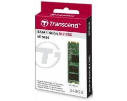 Твердотельный накопитель SSD M.2 Transcend MTS820S 240GB 2280 SATA 3D TLC