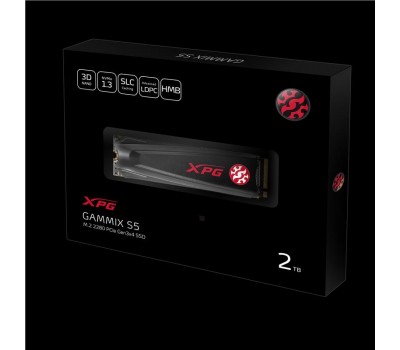 Твердотельный накопитель SSD ADATA M.2 NVMe PCIe 3.0 x4 2TB 2280 GAMMIXS5