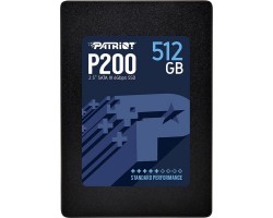 Твердотельный накопитель SSD 2.5" Patriot 512GB SATA TLC P200