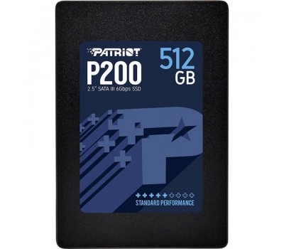 Твердотельный накопитель SSD 2.5" Patriot 512GB SATA TLC P200