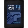 Твердотельный накопитель SSD 2.5" Patriot 512GB SATA TLC P200
