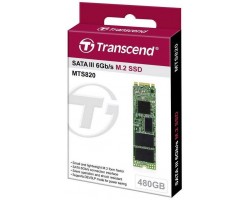 Твердотельный накопитель SSD M.2 Transcend MTS820S 480GB 2280 SATA 3D TLC