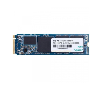 Твердотельный накопитель SSD Apacer M.2 NVMe PCIe 3.0 x4 480GB AS2280P4 2280 3D TLC