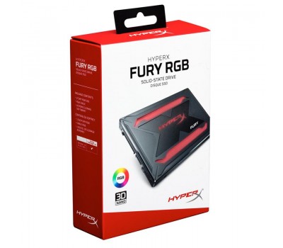 Твердотельный накопитель SSD 2.5" HyperX Fury RGB 480GB SATA 3D TLC