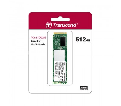 Твердотельный накопитель SSD M.2 Transcend 512GB 220S NVMe PCIe 3.0 4x 2280