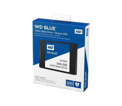 Твердотельный накопитель SSD 2.5" WD Blue 500GB SATA TLC
