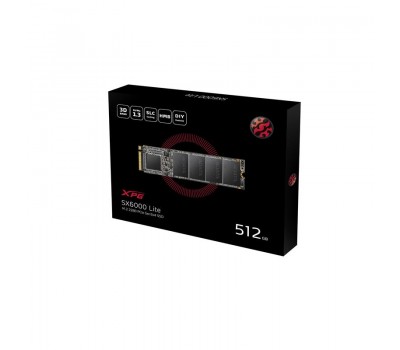Твердотельный накопитель SSD ADATA M.2 NVMe PCIe 3.0 x4 512GB 2280 SX6000Lite