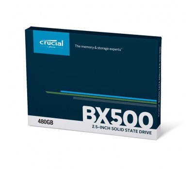 Твердотельный накопитель SSD 2.5" Crucial BX500 480GB SATA 3D TLC