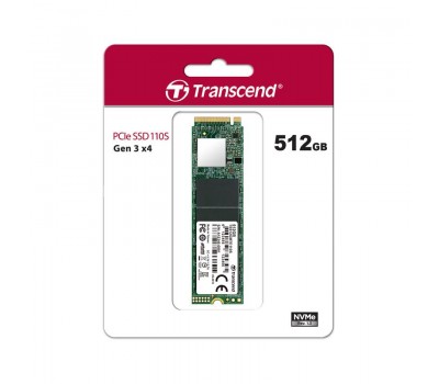 Твердотельный накопитель SSD M.2 Transcend 512GB MTE110 NVMe PCIe 3.0 4x 2280