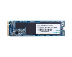 Твердотельный накопитель SSD Apacer M.2 NVMe PCIe 3.0 x4 240GB AS2280P4 2280 3D TLC